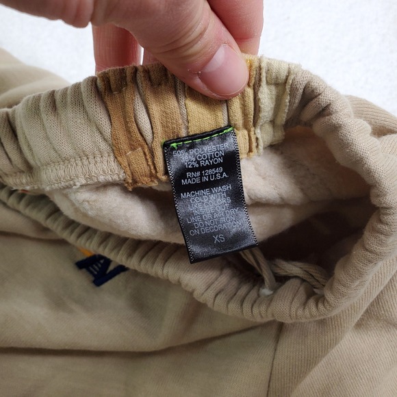 Aviator Nation Womens Sweatpants Tan 5 Stripe Ombre Joggers Soft Cozy Size XS - Picture 4 of 6